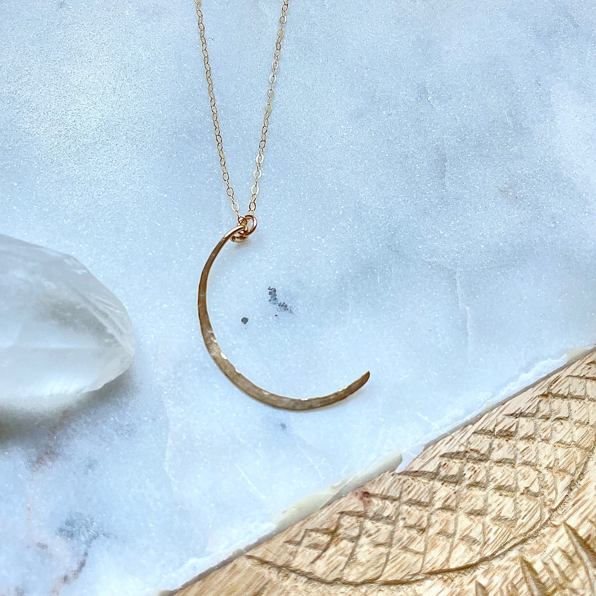 Take Me To the Moon Necklace – Joy Luna Jewelry