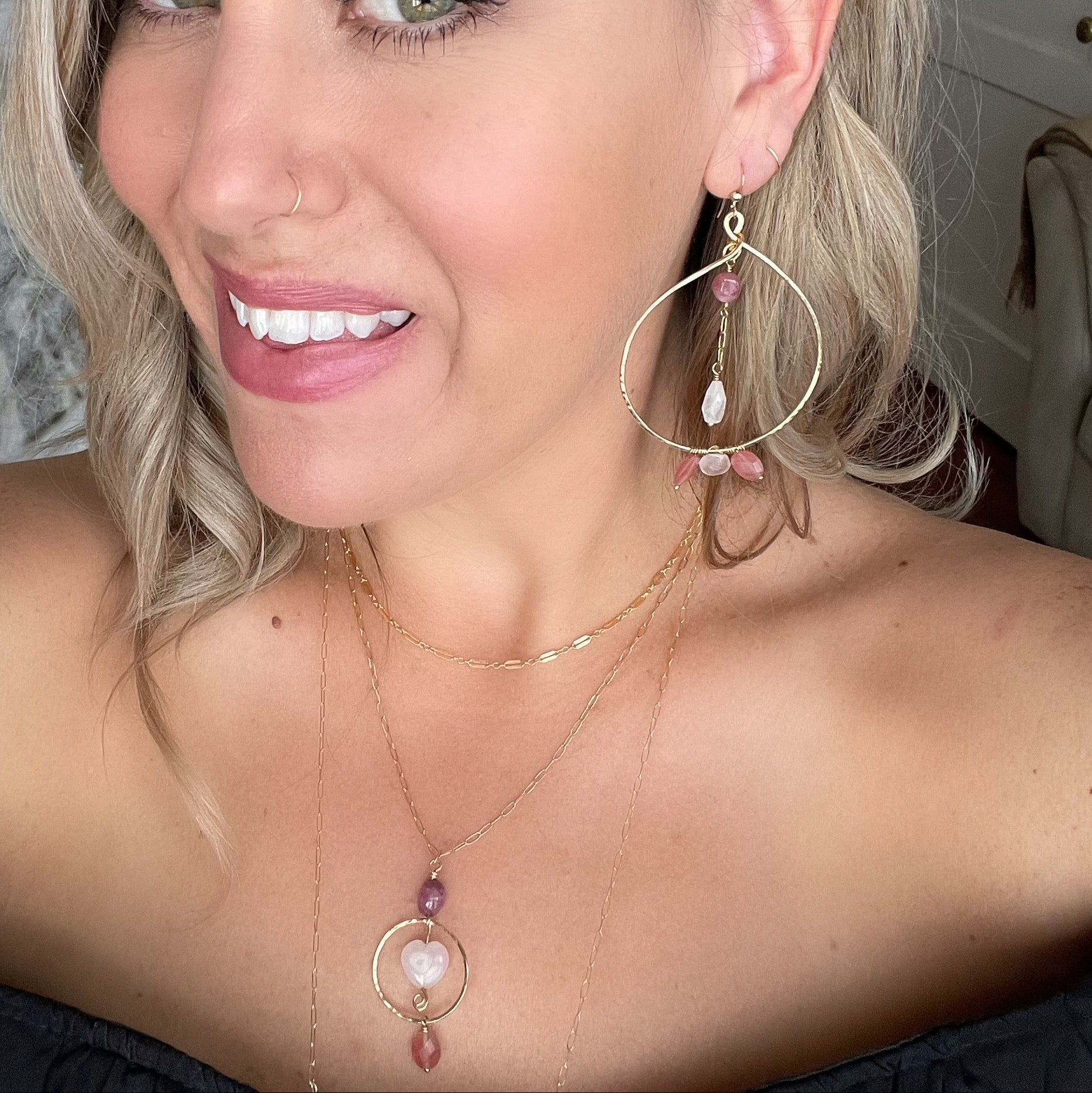Trinity Heart loving Necklace