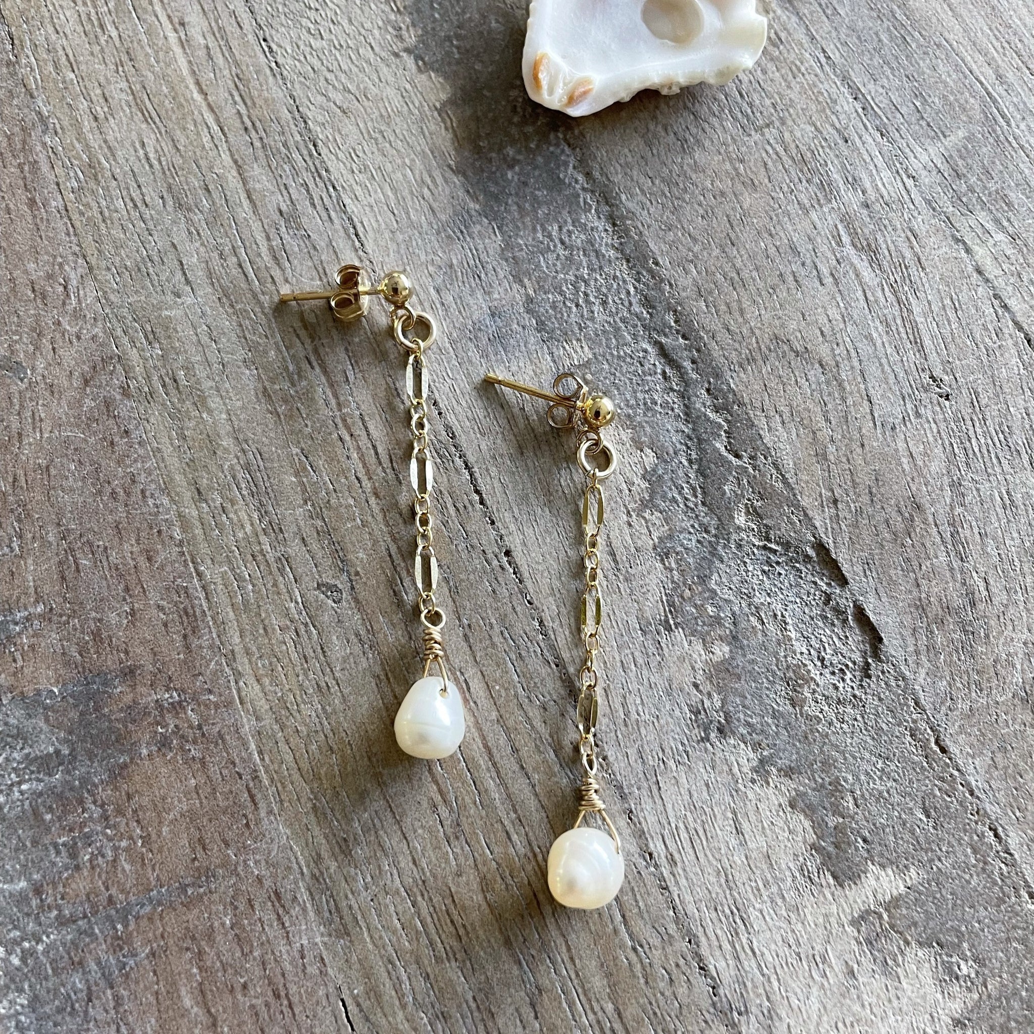 Pearl Drop Earrings