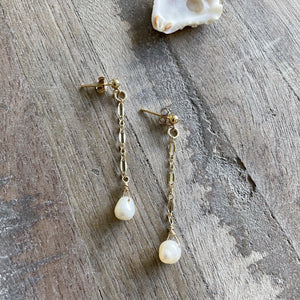 Pearl Drop Earrings