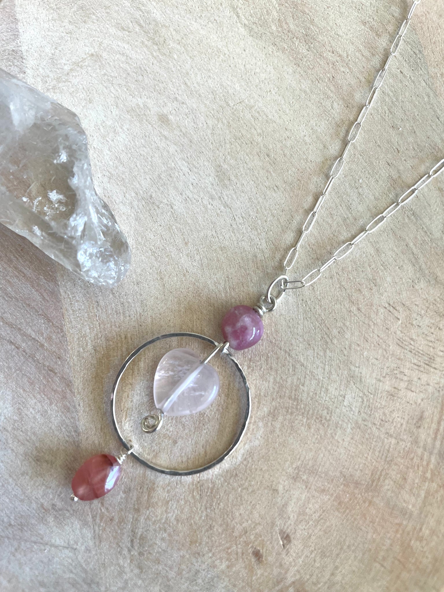 Trinity Heart loving Necklace
